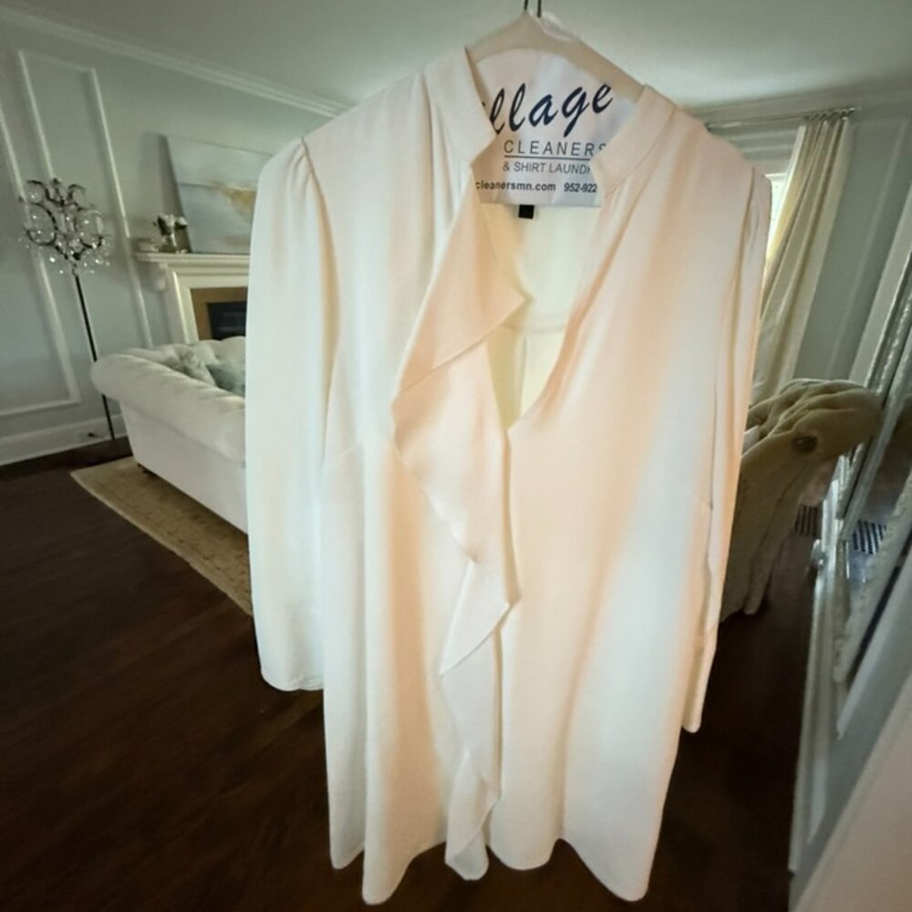 PROENZA SCHOULER WHITE DRESS- size 10. like BRAND NEW. wore ONCE. STUNNING.